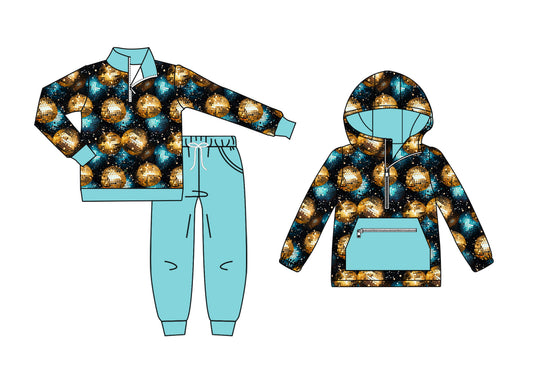 25.8.30 custom each style moq 5eta 4-6week Sibling Sisters baby boy long sleeve pants sets and top match family design