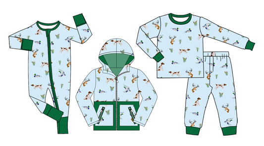 25.8.20 custom each style moq 5eta 4-6week Sibling Sisters puppy duck baby boy long sleeve pants sets and romper and top match family design