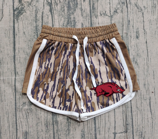 Custom moq 5 mix size milk silk baby kids clothes team camouflage summer shorts-25.11.20