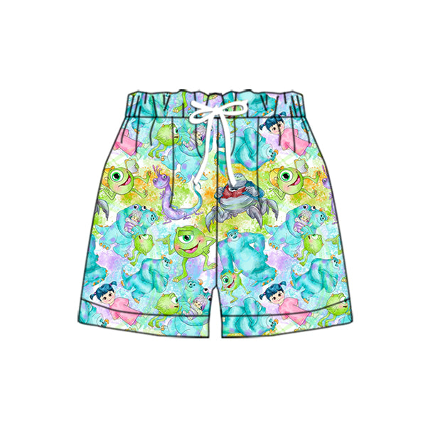 3.28 custom each style moq 5eta 4-6week Sibling Sister baby boy clothes summer swim trunks 1 and swim trunks 5 match family design