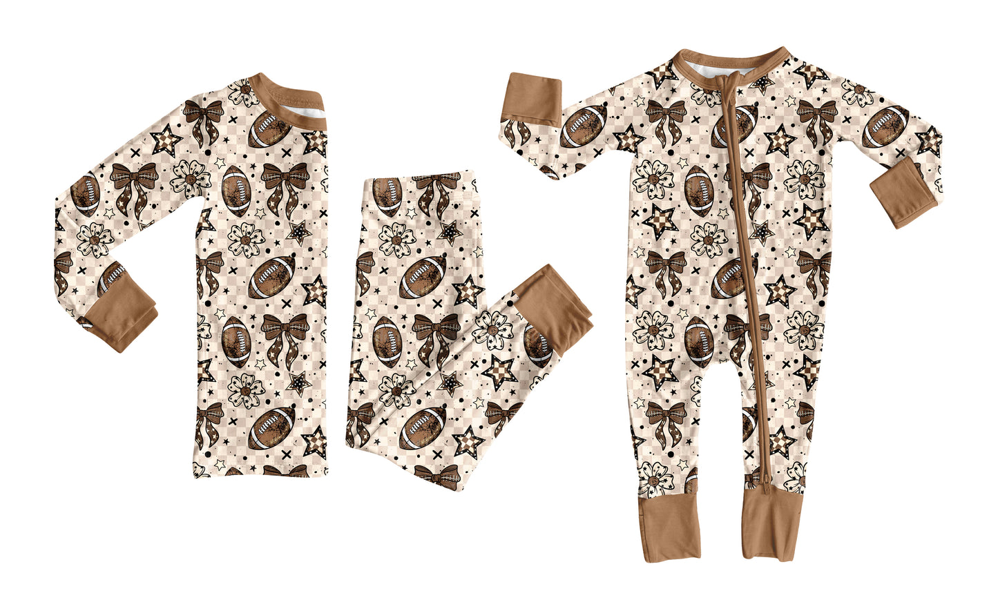 25.8.7 custom each style moq 5eta 4-6week Sibling Sister rugby bow baby boy long sleeve pants sets and rompers match family design