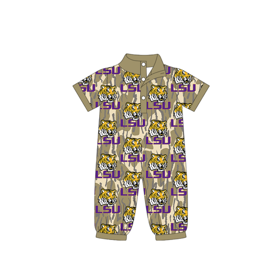 Custom moq 5 mix size milk silk baby boy clothes team summer camouflage short sleeve romper-25.11.22