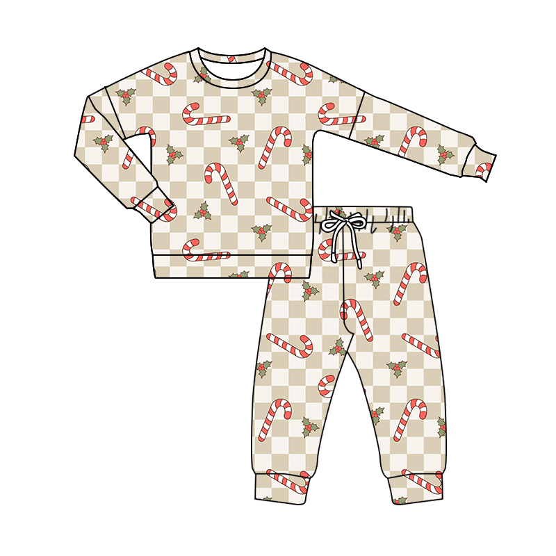 Custom moq 5 each style eta 6-7weeks baby boy clothes Christmas long sleeve pants sets and romper -25.7.29