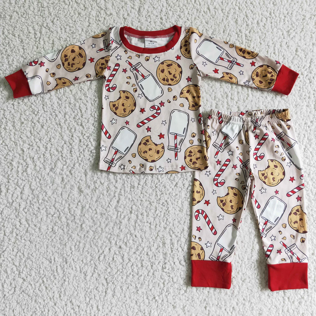 RTS NO MOQ Sibling Baby boy clothes Christmas long-sleeved trousers suit & rompers