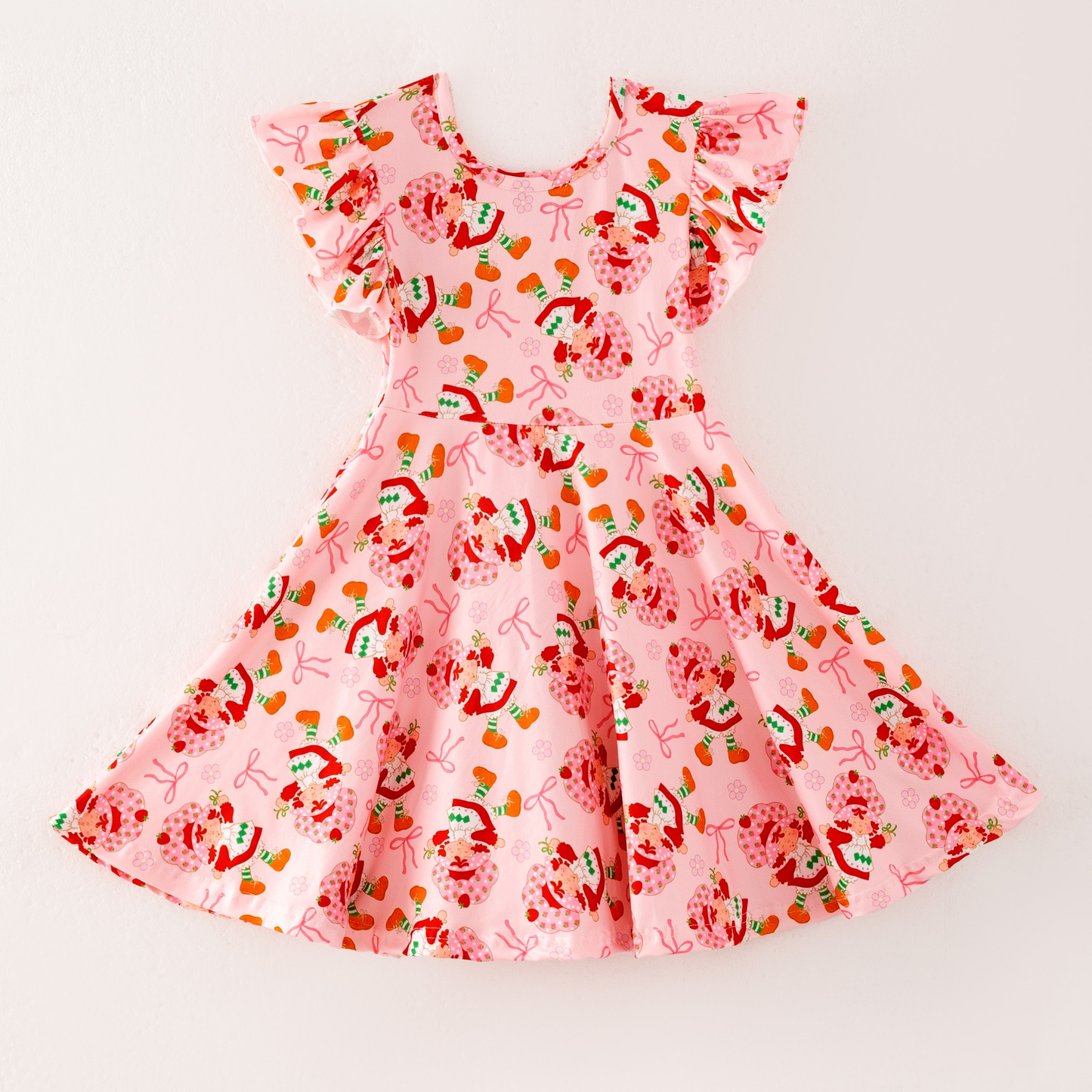 Custom moq 5 each style eta 6-7weeks baby girls summer short sleeve dresses