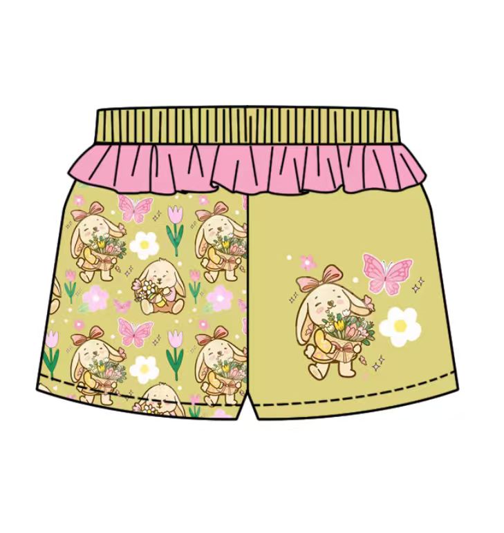 Custom moq 5 mix size milk silk baby girl clothes long sleeve pants sets and shorts