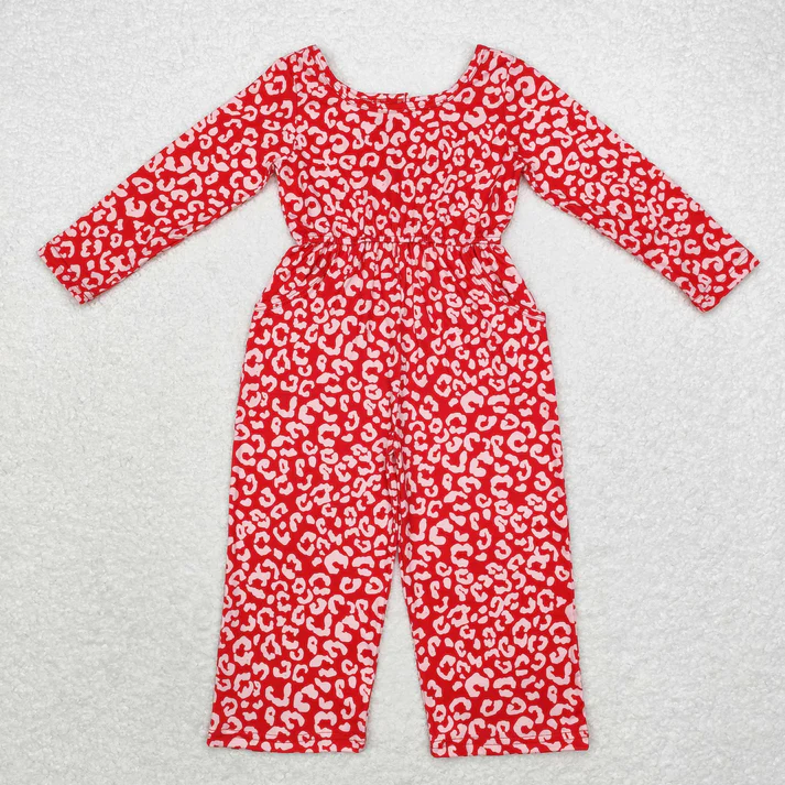 RTS NO MOQ Sibling baby girl clothes matching floral long sleeve jumpsuit 14