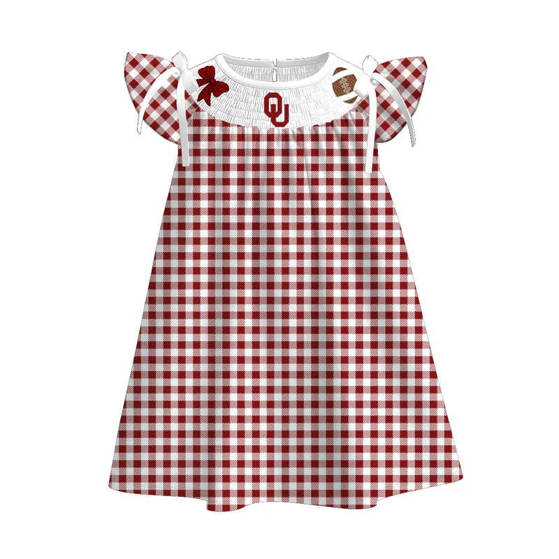 Custom summer teams baby girls clothes team short sleeve shorts sets dress romper-25.7.19