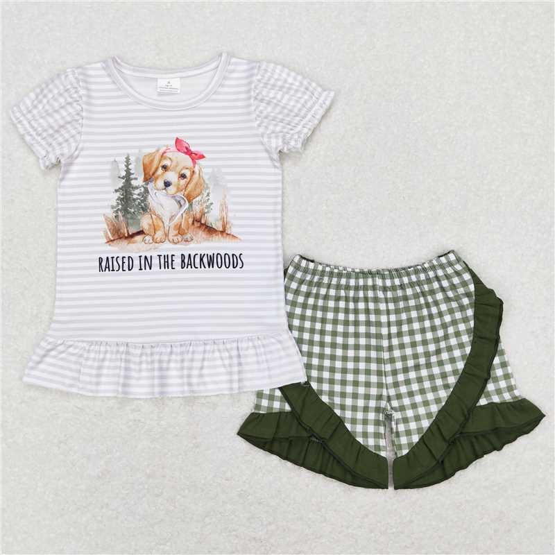 RTS NO MOQ Sibling baby boy girl clothes duck short-sleeved shorts suit & short-sleeved sets and rompers
