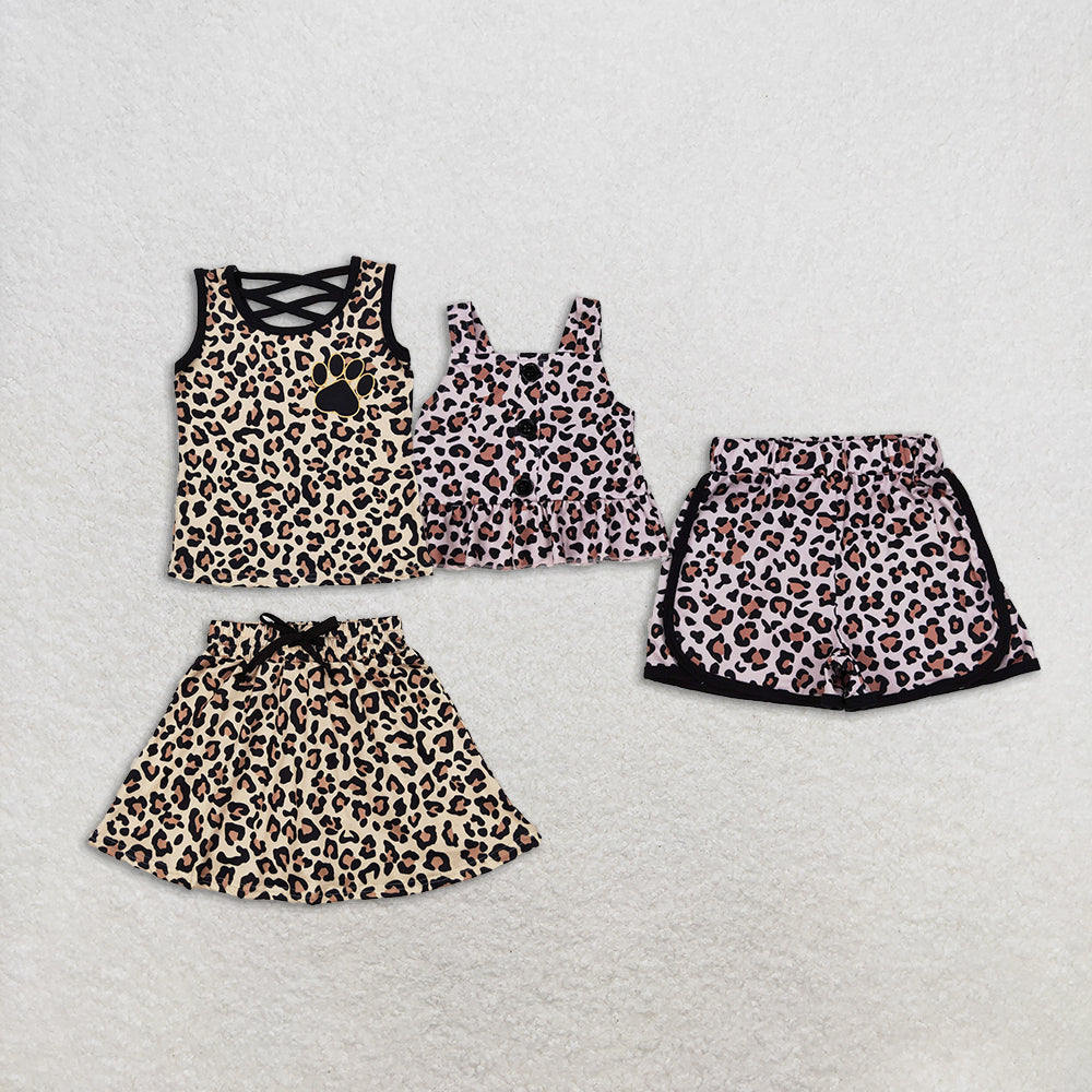 RTS NO MOQ baby Girls Clothes short sleeve shorts Sets and dress