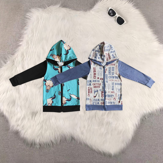 RTS NO MOQ Baby kid Camouflage pullover hooded long sleeve top