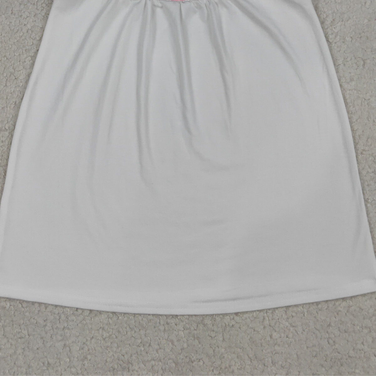 RTS NO MOQ GSD3154 Baby Girls Smocked Big Sister Flutter Sleeves Knee-Length Dress（3-6M-7-8T）