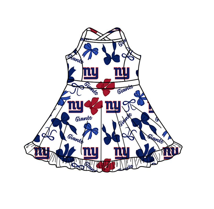 Custom moq 5 mix size milk silk summer teams Baby Girls Blue Red Bow Vest Top Skirt Shorts Sets Sleeveless Knee Length Dresses Yoga Shorts Yoga Active Outfit