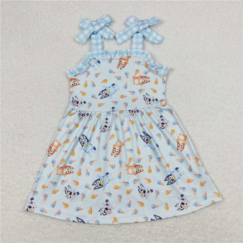 Cute Clothes GSD0866 Baby Girls Straps Knee Length Summer Dresses