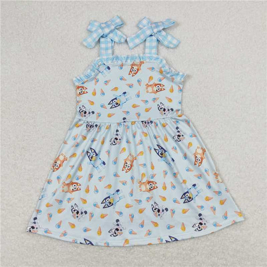 Cute Clothes GSD0866 Baby Girls Straps Knee Length Summer Dresses