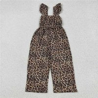RTS NO MOQ Sibling Baby Girls Flutter Sleeves Pink Plaid Bell Jumpsuits