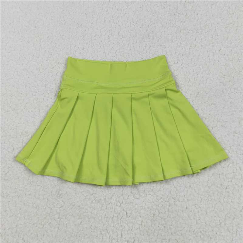 RTS Sibling baby girls clothes yoga solid color summer shorts skirts