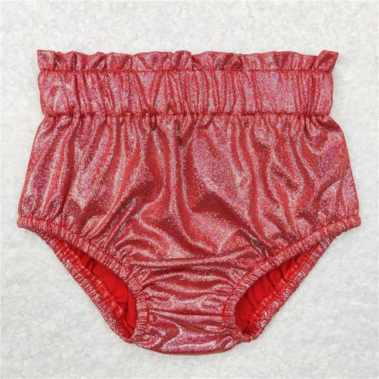 SALES  NEW  Sibling Baby Girls Leather Summer Bummies Bottoms