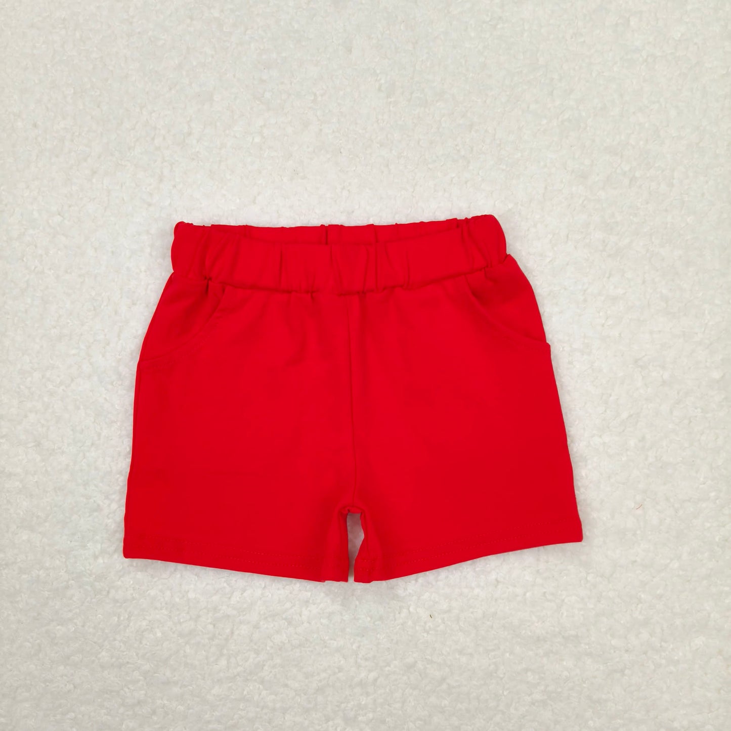 RTS NO MOQ SS0276 SS0270 SS0134 SS0133 SS0136 SS0137 Boys' Cotton Drawstring Solid Color Shorts