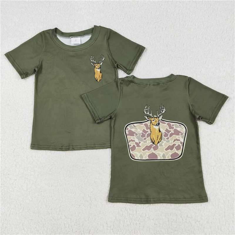 RTS NO MOQ HOT SELL baby boys clothes short sleeve Camouflage shorts set