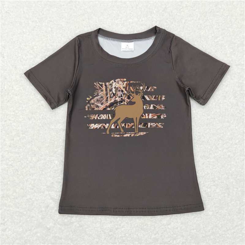 RTS NO MOQ HOT SELL baby boys clothes short sleeve Camouflage shorts set
