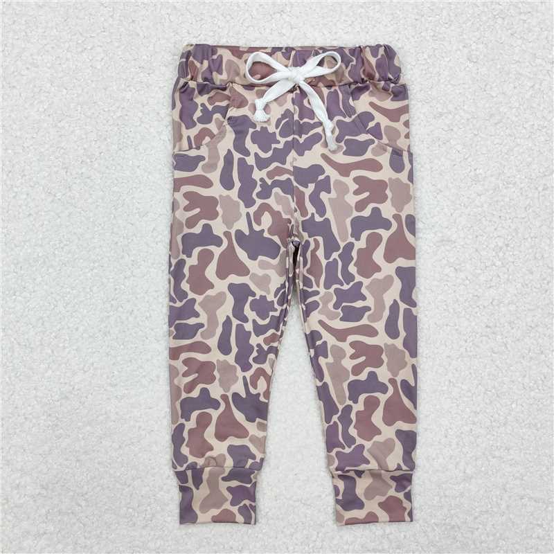 RTS NO MOQ Sibling baby boys clothes camouflage hooded long sleeve top and pants and sets
