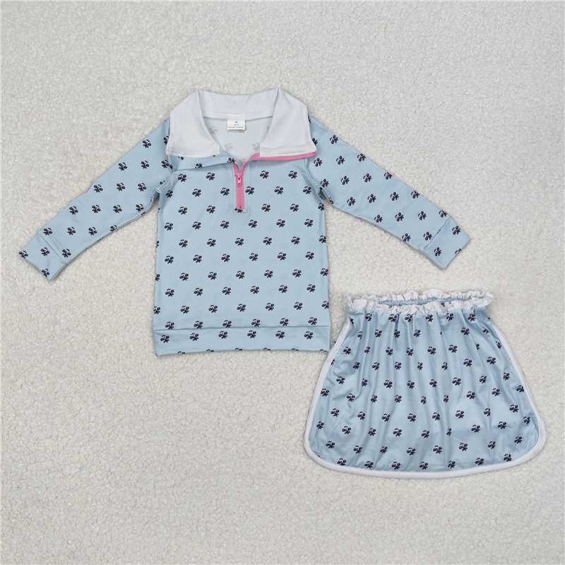 RTS NO MOQ baby girl clothes long sleeve dress