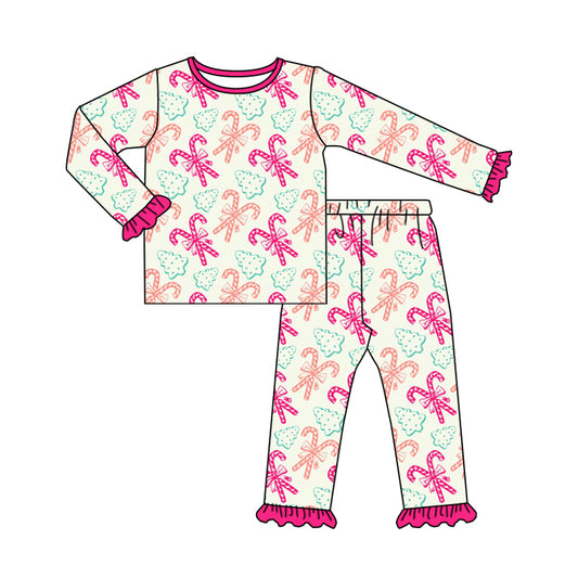 8.22 custom each style moq 5eta 4-6week Sibling Sister Christmas rose red baby girl sets and dress and rompers match family design