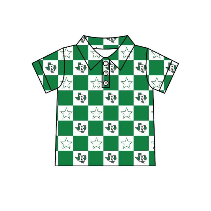 Custom moq 5 mix size milk silk summer teams Baby Girl Green Sleeveless Top Skirts Set Dress And Shorts Yoga Outfit Boy's Short-Sleeved Polo Shirt And Romper