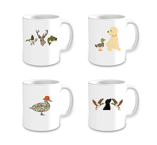 No moq sale pre-order toddler kids duck camouflage deer puppy Ceramic cup-2025.5.30