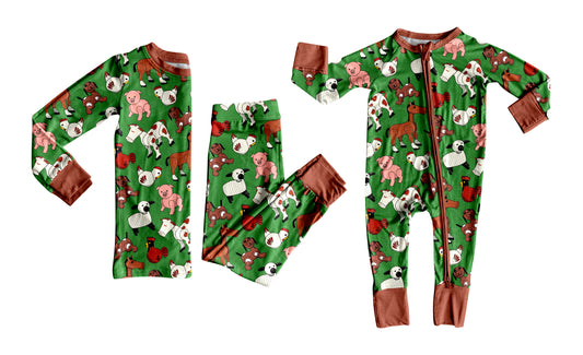 25.9.19 custom each style moq 8 eta 6-8week Sibling Sisters animal baby boy clothes long sleeve pants sets and romper match family design
