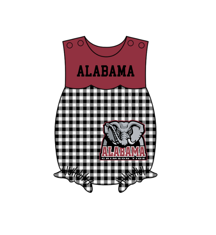 Custom moq 5 mix size milk silk summer teams baby girl boys clothes Red Black and white checkered short sleeve shorts sets 3 and dress and rompers 2 series