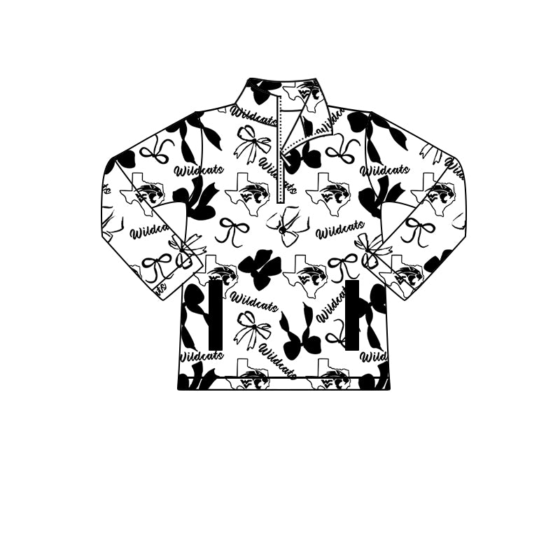 Custom moq 5 mix size milk silk summer teams baby girls clothes bow black hooded long sleeve pants sets and dress and top and hooded top and pant-25.8.13