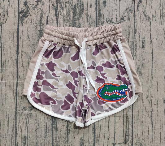 Custom moq 5 mix size milk silk baby kids clothes team camouflage summer shorts-25.11.20