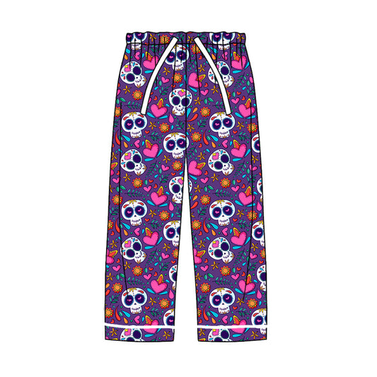 7.25 custom each style moq 5eta 4-6week adult clothes purple adult man pants