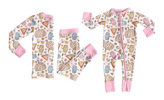 25.5.28 custom each style moq 5eta 4-6week Sibling Sisters pumpkin baby girl long sleeve pants sets and rompers match family design