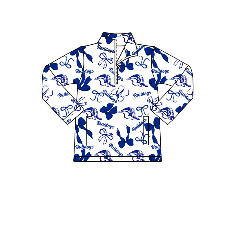 Custom moq 5 mix size milk silk summer teams baby girls clothes bow blue hooded long sleeve pants sets and shorts sets and dress and top and pant-25.8.11
