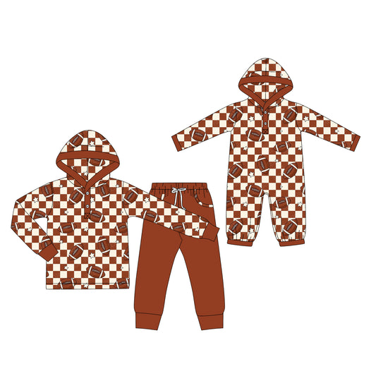 25.8.25 custom each style moq 5eta 4-6week Sibling Sisters rugby baby boy clothes long sleeve pants sets and romper match family design