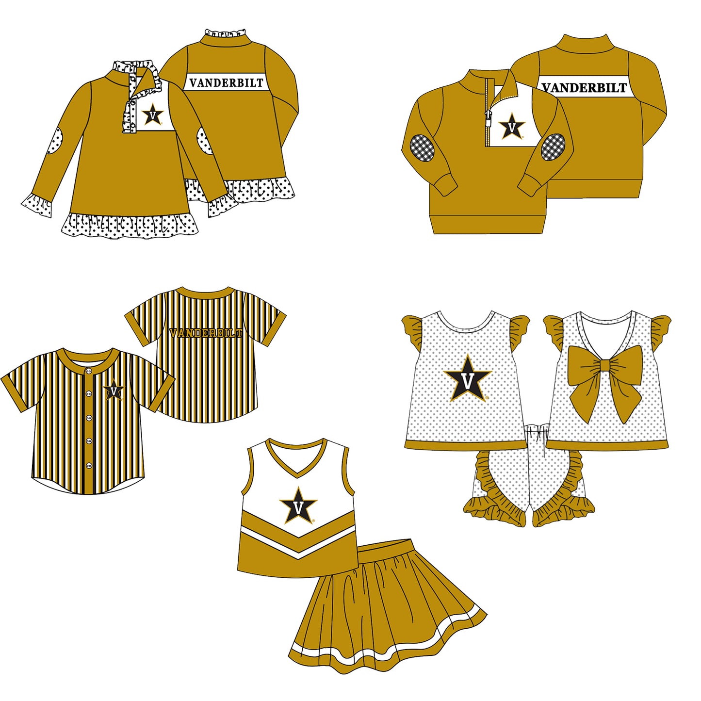Custom moq 5 mix size milk silk summer teams Girls Long Sleeve Top Matching Short Sleeve Set Boys Tops