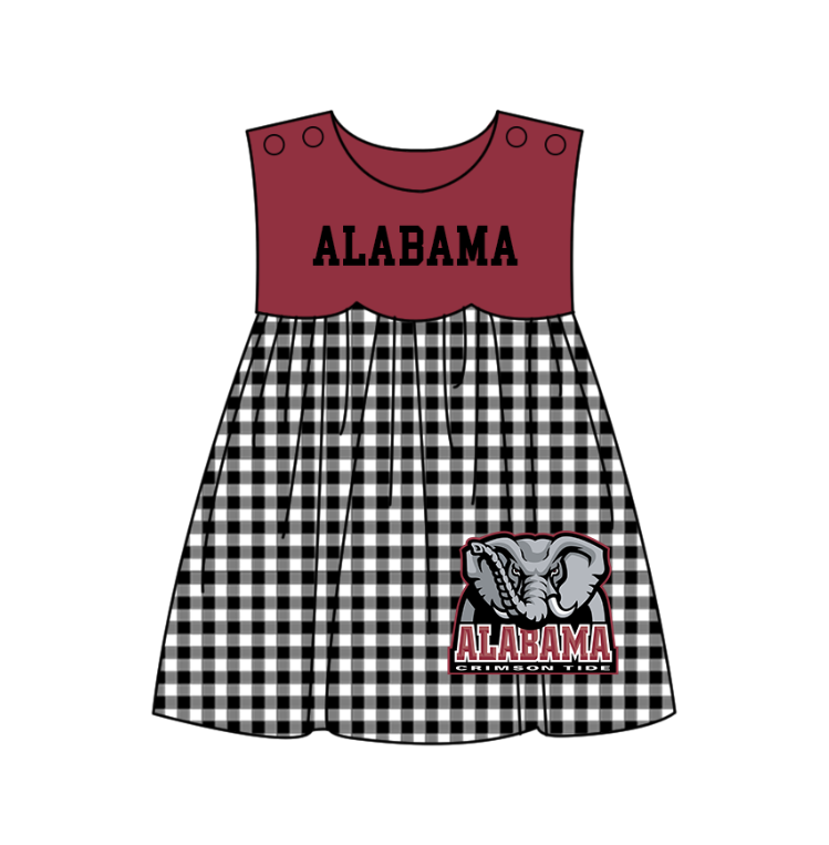 Custom moq 5 mix size milk silk summer teams baby girl boys clothes Red Black and white checkered short sleeve shorts sets 3 and dress and rompers 2 series