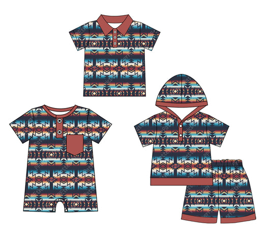 3.11 custom each style moq 5eta 4-6week Sibling Sister baby boy sets and boy rompers and top match family design