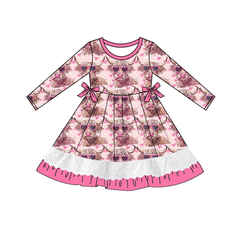 9.5 custom each style moq 5eta 4-6week Sibling Sister alpine pink baby girl sets and dress and rompers match family design