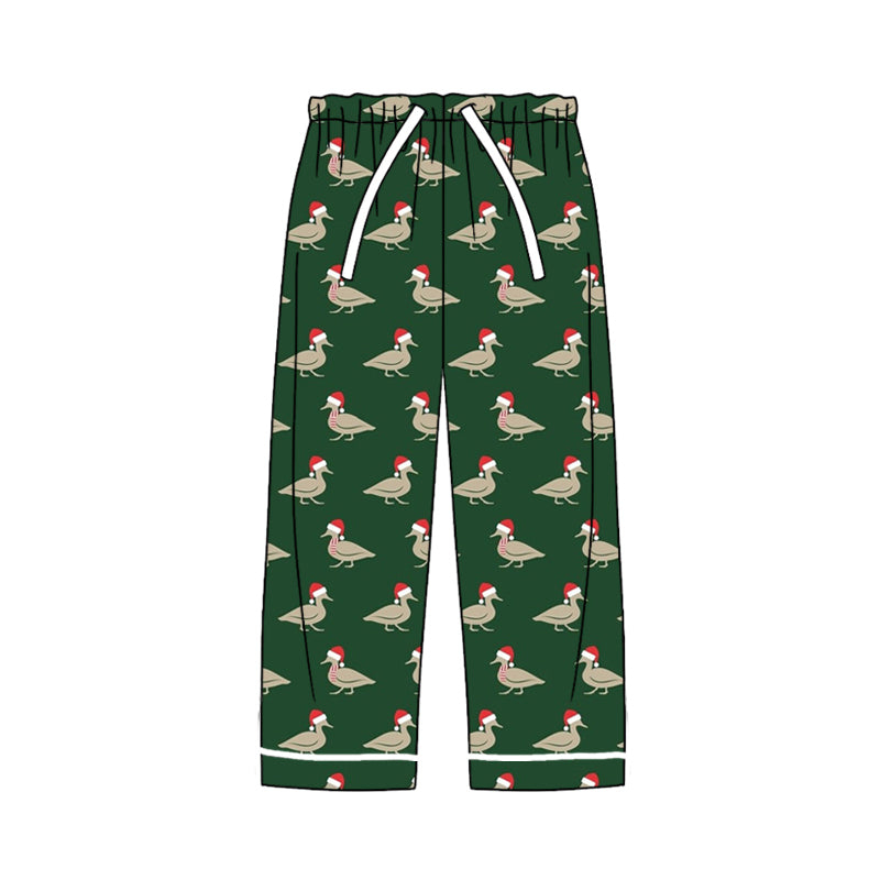 8.28 custom each style moq 5eta 4-6week adult clothes ducks green long pants adult man pants
