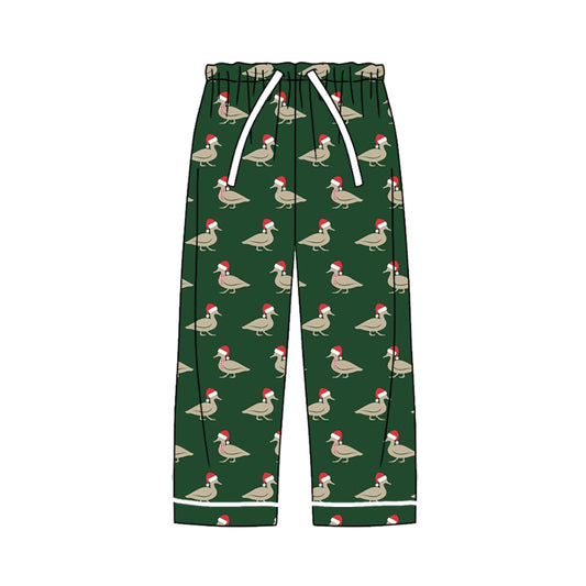 8.28 custom each style moq 5eta 4-6week adult clothes ducks green long pants adult man pants