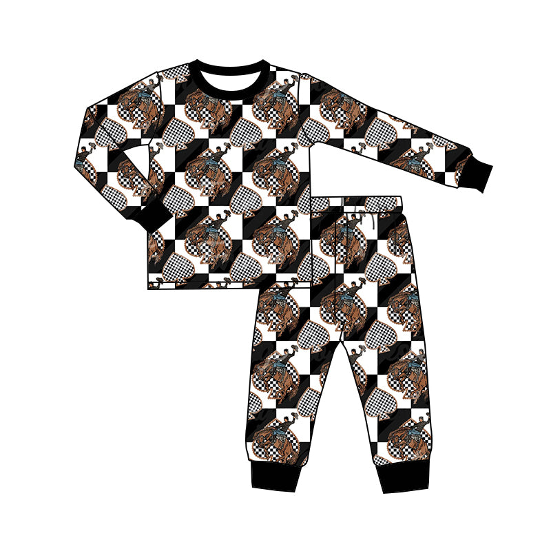 8.26 custom each style moq 5eta 4-6week Sibling Sister black baby boys sets and rompers match family design