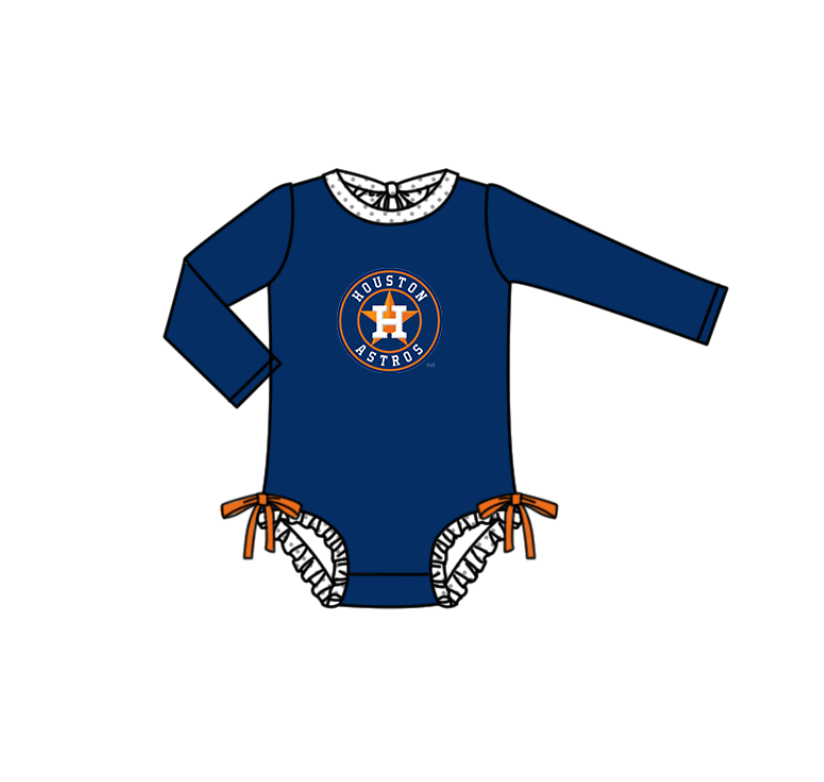 Custom moq 5 mix size milk silk summer teams baby girl boys clothes Navy Blue Two-Piece Swimsuit Set One Piece Swimsuits boy swim trunks