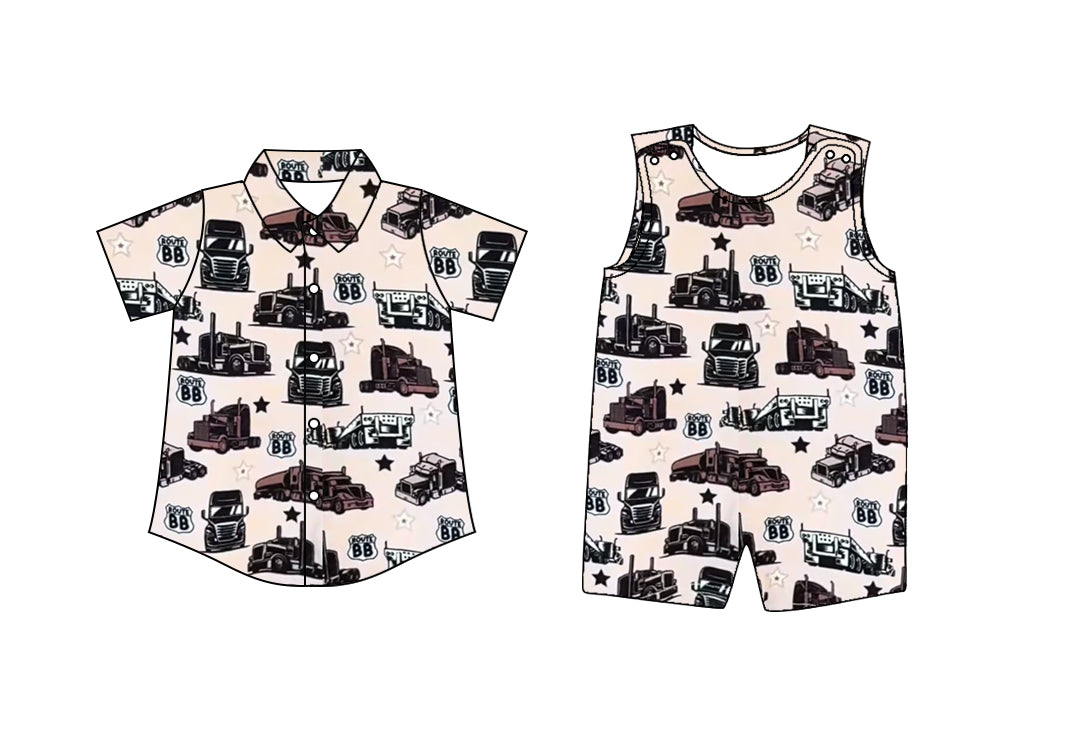 2.26 custom each style moq 5eta 4-6week Sibling Sister baby boy rompers and top match family design