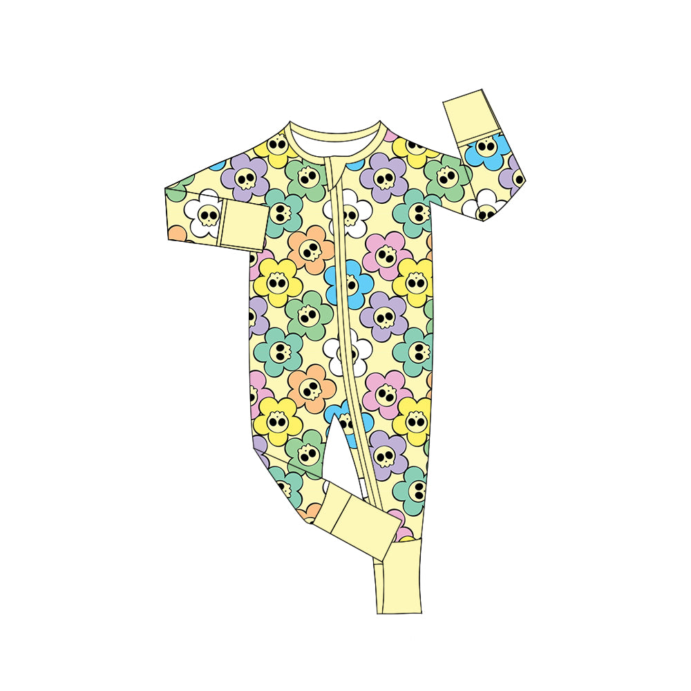 8.7 custom each style moq 5eta 4-6week Sibling Sister floral colorful baby girls sets and rompers match family design