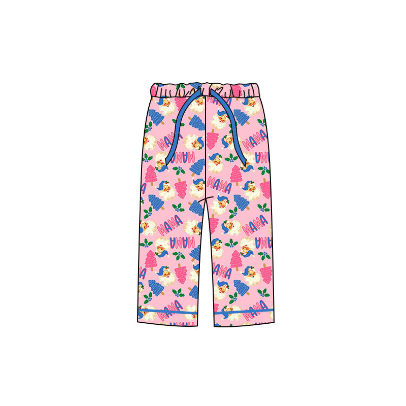 5.30 custom each style moq 5eta 4-5week baby clothes christmas mama adult pants adult men）