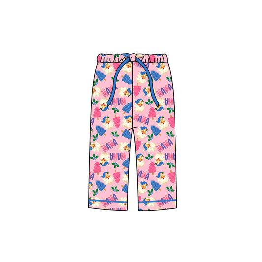 5.30 custom each style moq 5eta 4-5week baby clothes christmas mama adult pants adult men）